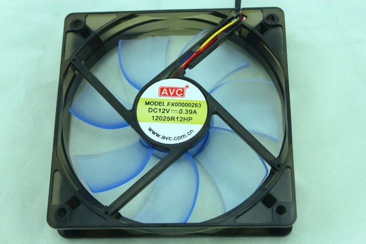 AVC FX00000263 12025R12HP DC 12 V 0.39A 4pin 120 мм 12025 СМ Компьютер pwm чехол процессорный кулер