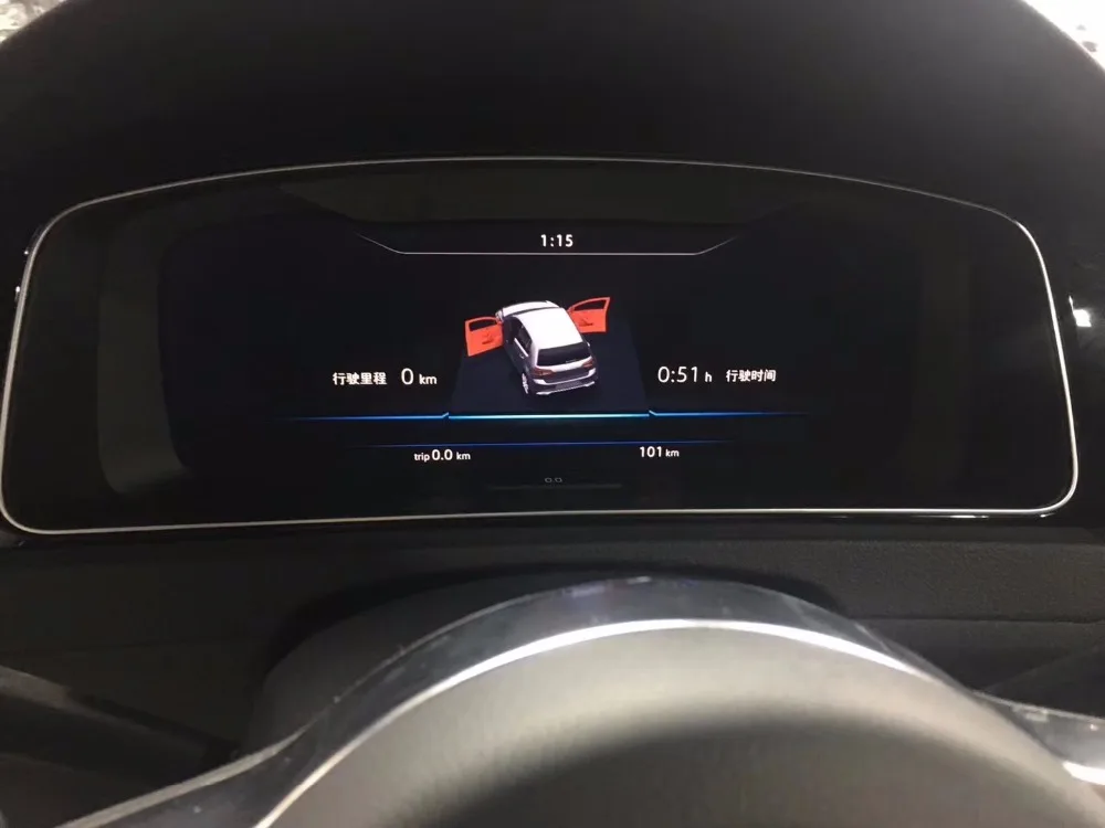 5G1 920 791A для VW Golf Mk7/7,5 GTDGTI R-Line Виртуальная кабина комбинированный инструмент lcd Спидометр Одометр элемент кластера