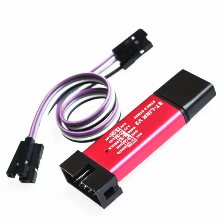 [Ah ROBOT】 ST Link V2 stlink mini STM8STM32 STLINK симулятор загрузки программирования с