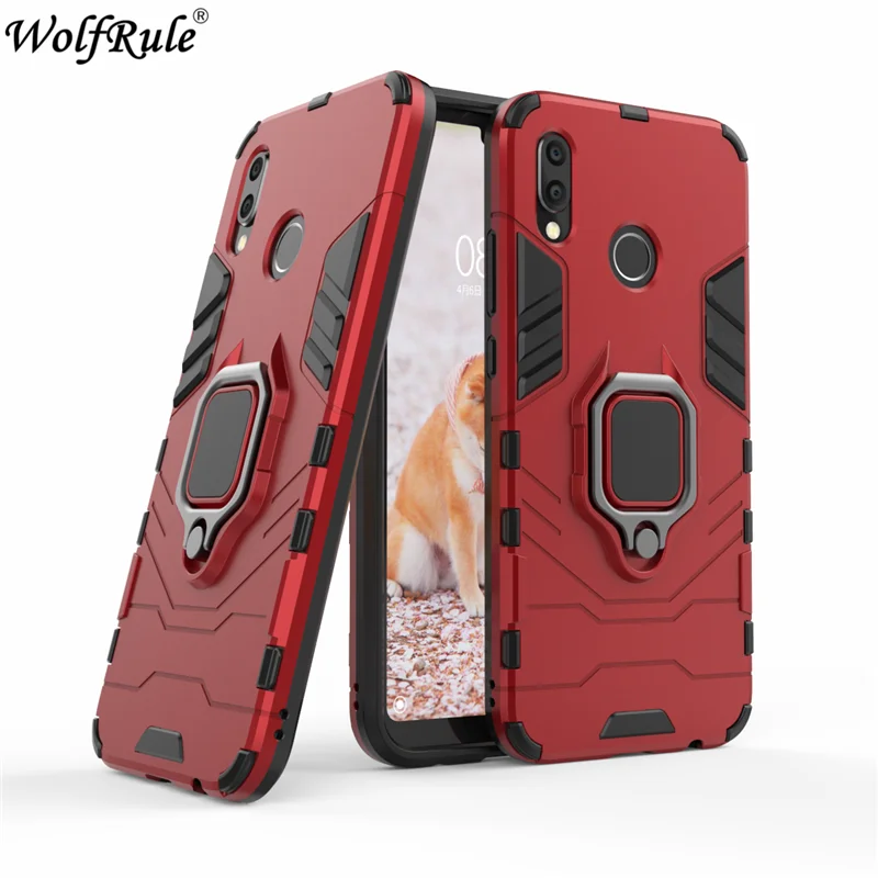 

Автомобильный держатель для телефона, Магнитный чехол для Huawei P20 Lite, чехол-подставка с кольцом для Huawei P20 Lite, чехол для Huawei Nova 3E, чехол для теле...