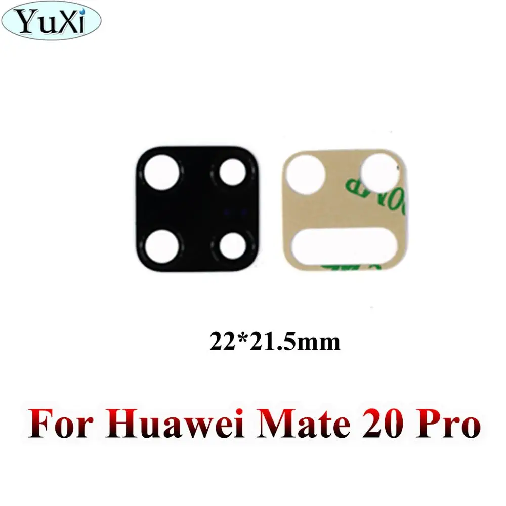 Объектив для задней камеры YuXi Huawei Mate 10 20 Pro 7 8 S 20X Enjoy 5 5S 9plus Nova 3 3i стеклянный