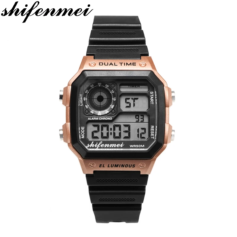 Shifenmei S1133 мужские часы reloj hombre Роскошные спортивные аналоговые кварцевые
