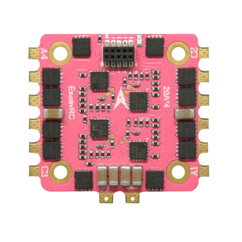Exuav мини F4 Flytower AIO OSD игровые джойстики 20A 4 в 1 BL_S ESC 48CH 25/100/200 мВт VTX для модели RC