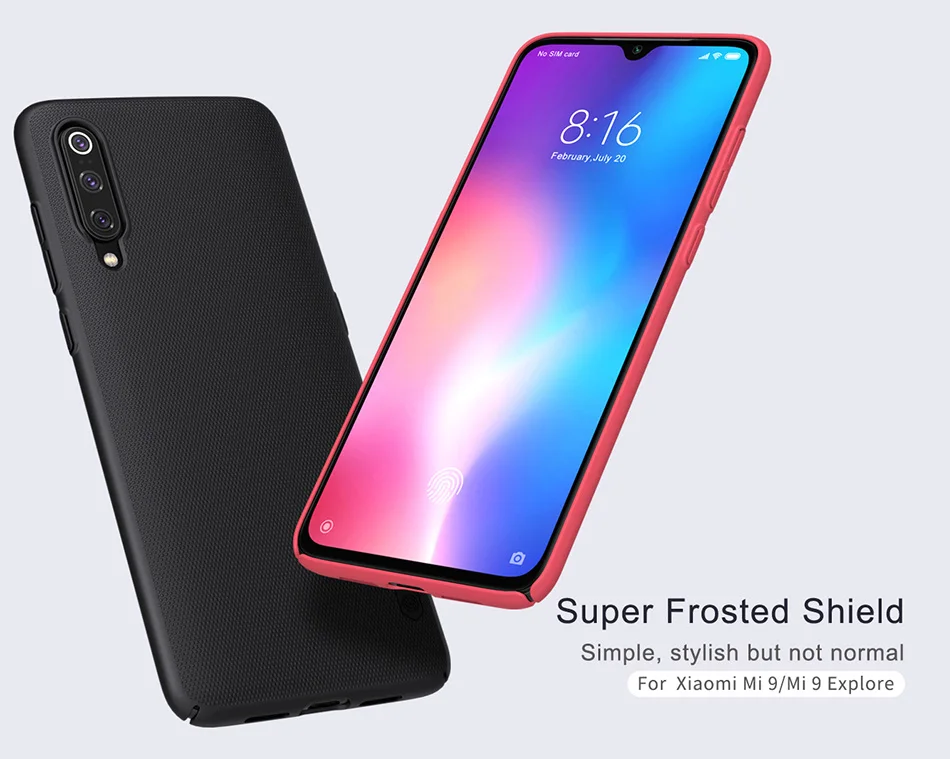 Xiaomi mi 9/mi 9 чехол Explore ore матовый щит mi 9 SE матовый чехол для ПК чехол износостойкий анти-скольжение пыленепроницаемый для Xiaomi mi 9