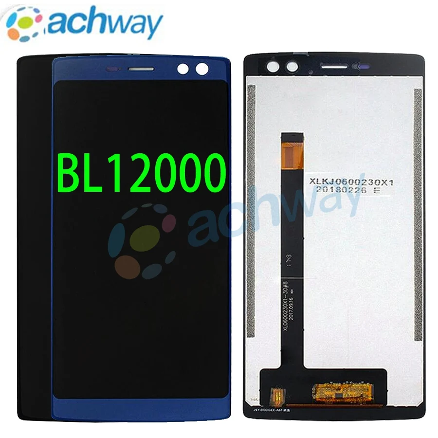 Для 6 0 &quotDoogee BL12000 ЖК дисплей кодирующий преобразователь сенсорного экрана в