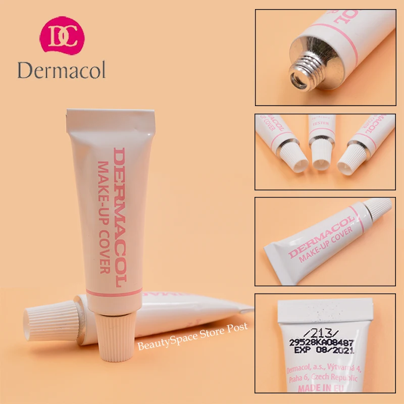 Dermacol 100% Original Concealer Waterproof Makeup Cover 4g Primer Base Freckles Acne Marks Contour | Красота и здоровье