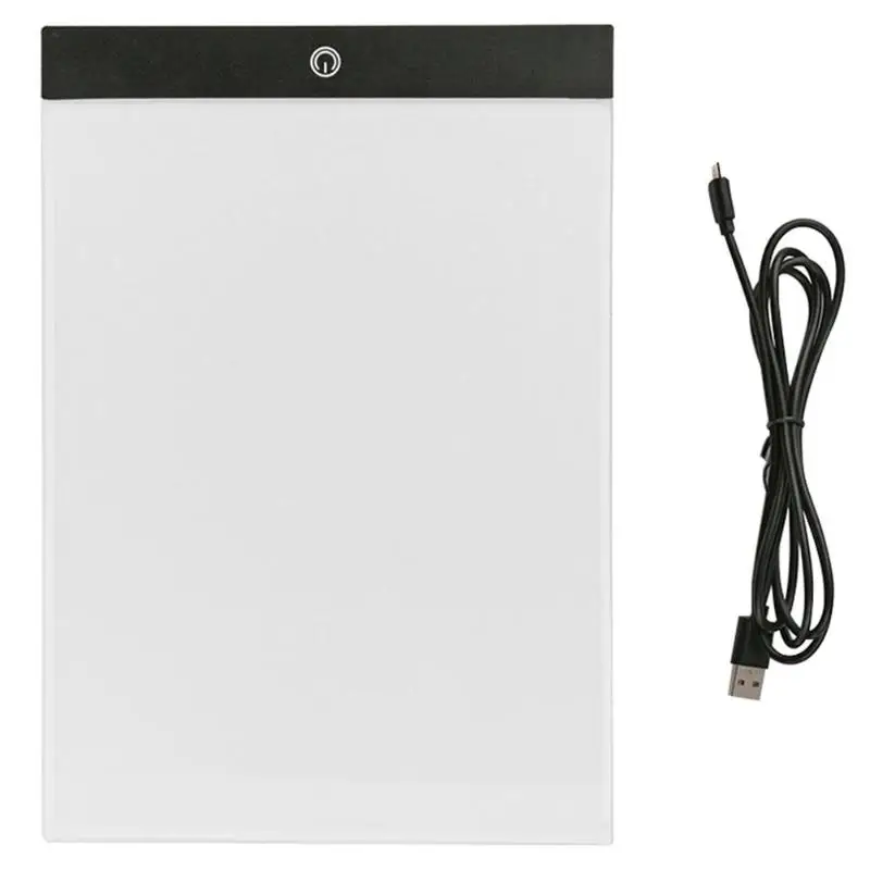 A4 Digital Drawing Graphic Tablet 3 Type Dimming Modes LED Tracing Copy Board Drawing Painting Digital Tablet for Children Kids