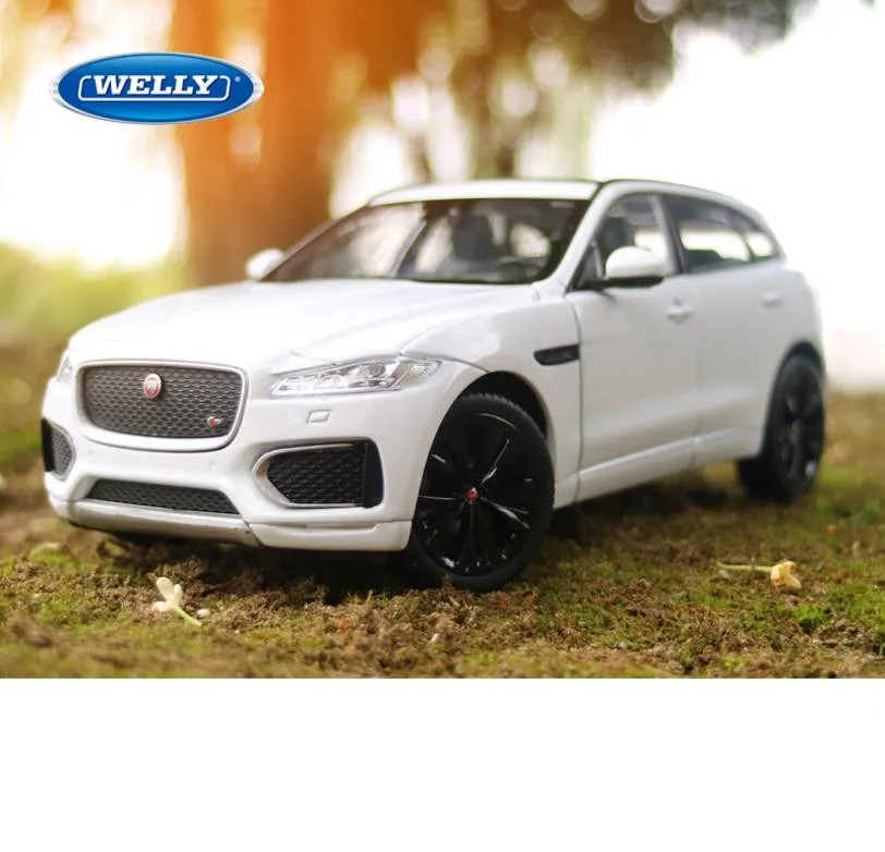 1:24 передовая Игрушечная машина из сплава Jaguar F-PACE литая под давлением