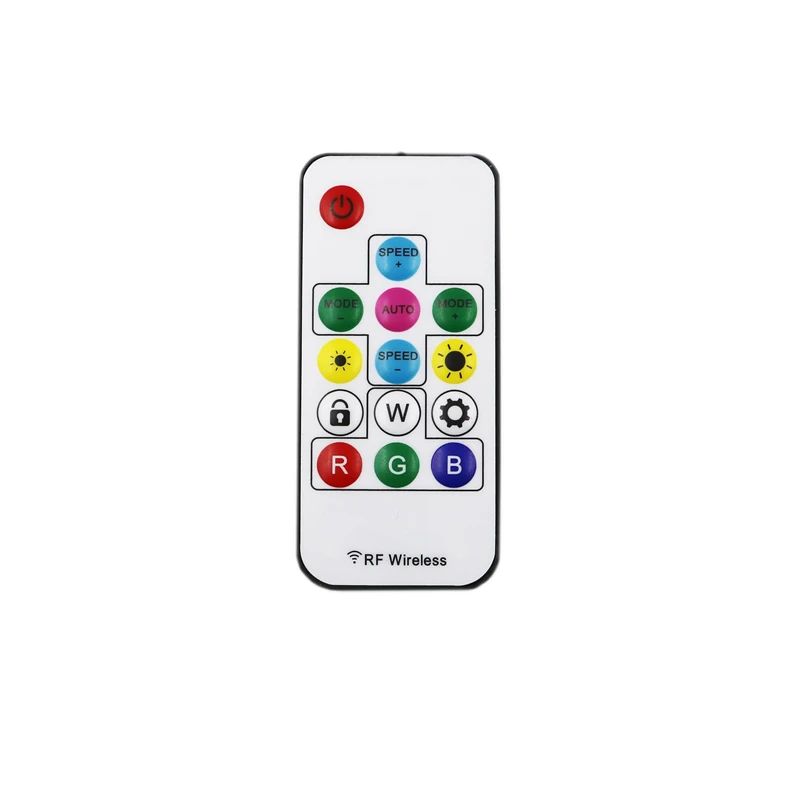 14Key WS2811/WS2812B светодиодный неоновый пульт дистанционного управления RF цифровая цветная полоса света