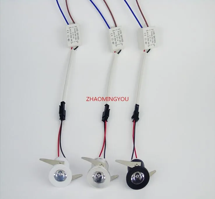 Мини Диммируемый светодиодный светильник 3 Вт встраиваемый Точечный + драйвер