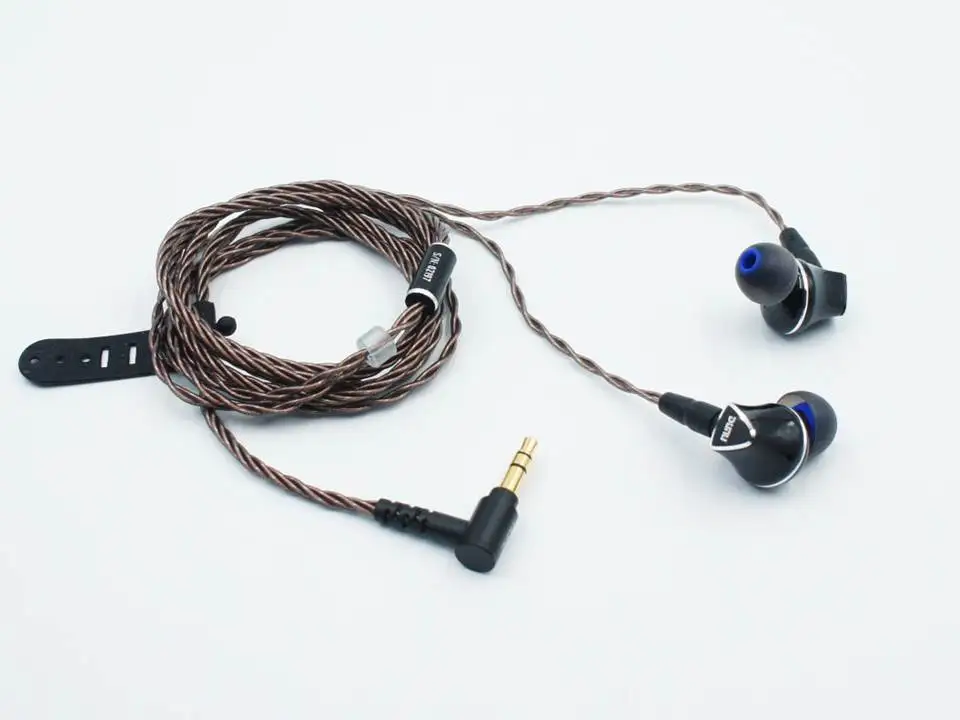 Динамический драйвер диафрагмы бериллия DUNU TiTan 6 MMCX HiFi Внутриканальные наушники