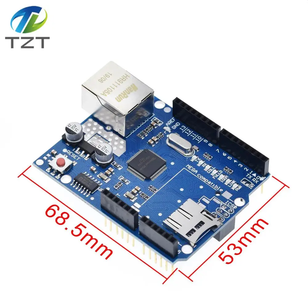 Плата разработки UNO Shield Ethernet W5100 R3 Mega 2560 1280 328 UNR только Для Arduino|development board|ethernet shielduno