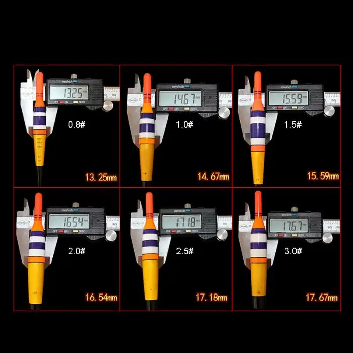 Electronic Luminous Lighting Fishing Floats Durable Buoyant Fishing Drift with Battery KH889