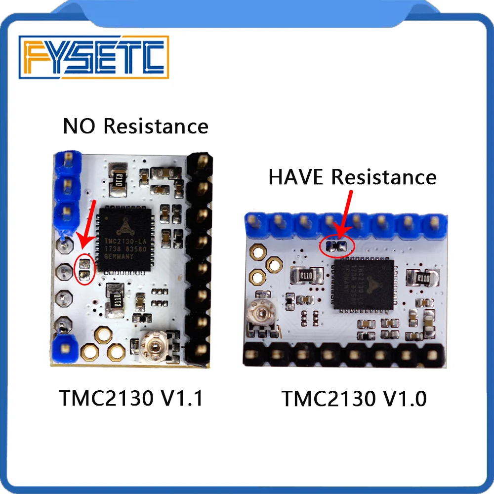 5X TMC2130 V1.1 для SPI функция Stepstick Драйвер шагового двигателя с теплоотводом 5 шт.
