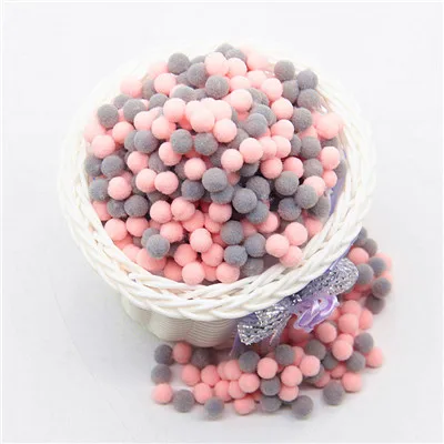 0323 20g Мини Помпон 8 мм Pom Poms Ponpon многоцветные Pompony ремесла поставки DIY для детской игрушки швейные украшения для дома и свадьбы 20 г - Цвет: 0323 20g