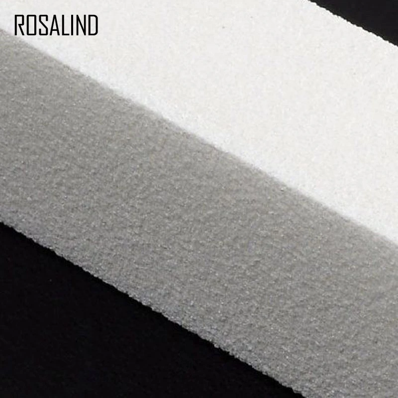 ROSALIND 4 шт./лот буферная пилка блок для ногтей инструменты педикюра Маникюр