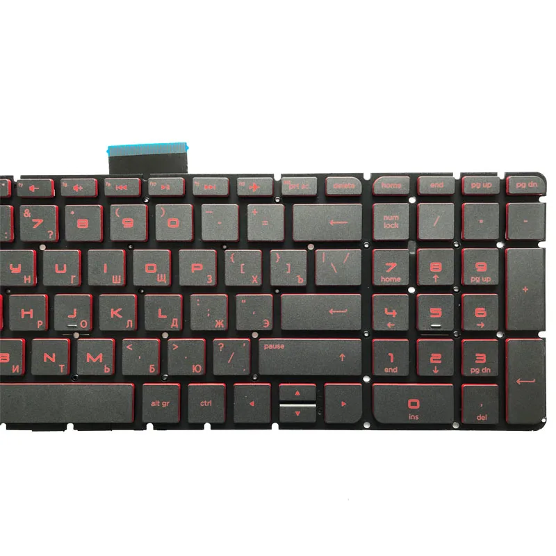 Новая русская клавиатура для ноутбука HP 15-ab 15-ak 15-bc 15-ab000 15-ab100 15-ab200 15z-ab100 835664-001 с