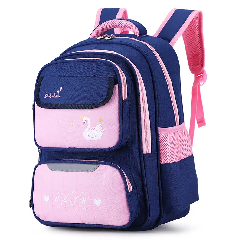 Водонепроницаемые Детские школьные ранцы для девочек и мальчиков, ортопедические рюкзаки для начальной школы