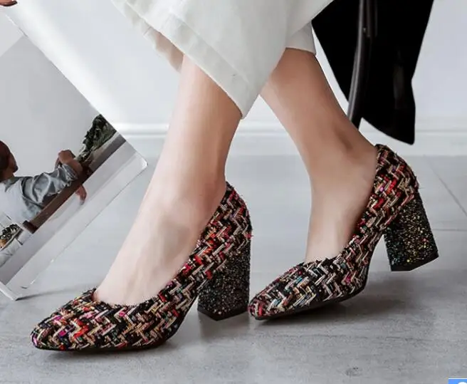 Элегантные женские туфли-лодочки на высоком каблуке Zapatos Mujer женская свадебная