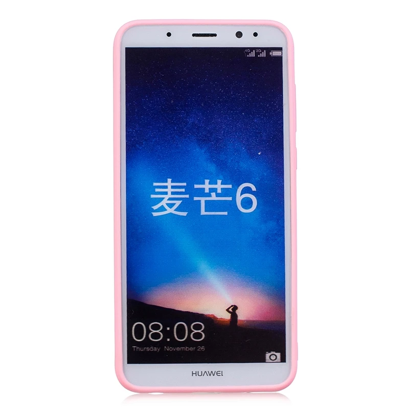 Для HUAWEI mate 10 Lite чехол mate 10 mate 10 Lite чехол Candy мягкая резиновая задняя крышка для Huawei mate 10 Lite чехол Huawei maimang 6