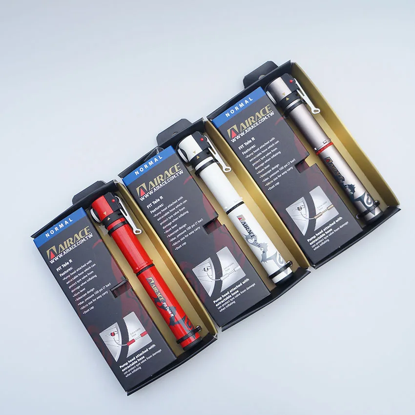 Портативный мини насос Basecamp велосипедный двухтактный из алюминиевого сплава