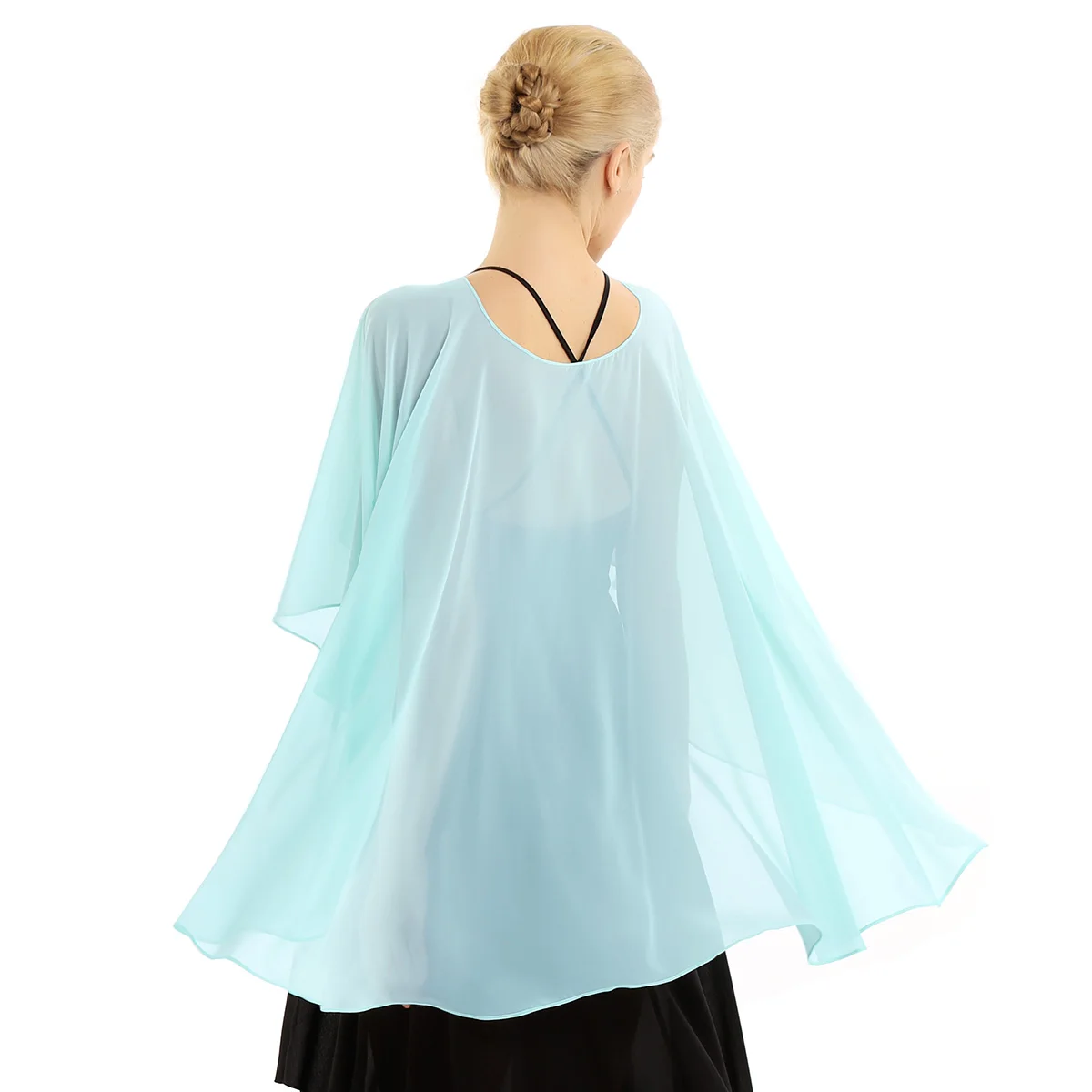 Iiniim женская мягкая легкая шифоновая шаль, свадебные накидки, болеро, свадебная длинная шаль и накидки для вечеринки