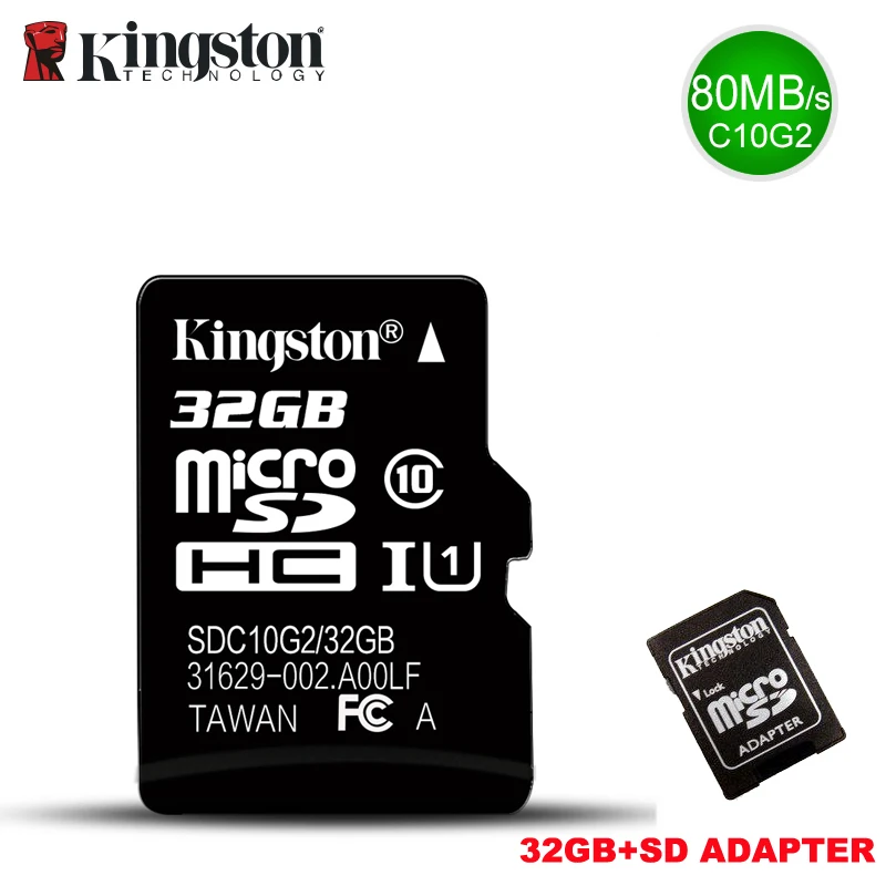 Kingston Карта памяти Micro SD класс 10 32 ГБ | Компьютеры и офис