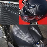 58x152cm 3d carbon fiber vinyl car wrap sheet roll film car motorcycle scooter decal diy sticker with air bubble release