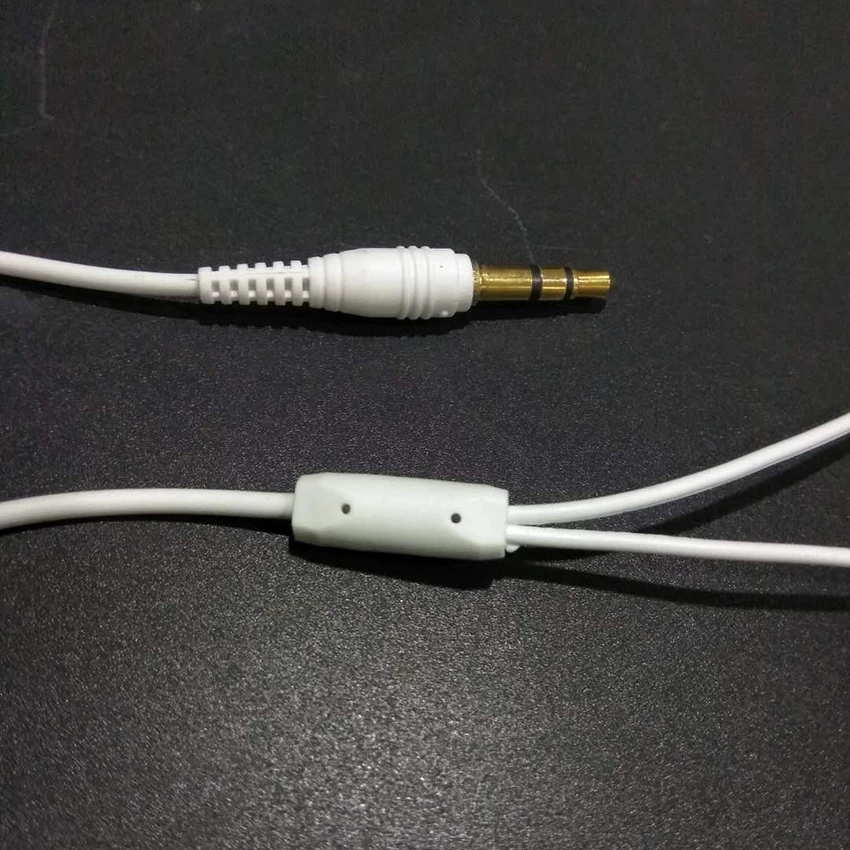 MGHUAKAI белый 3 5 мм наушники вкладыши Hifi Проводная гарнитура без микрофона