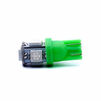 T10 W5W WY5W 5 SMD 5050 светодиодный 5smd 5 светодиодный габаритный автомобильный фонарь мотор стояночные огни лампы 12V цвета: белый, красный, синий, зеленый, желтый