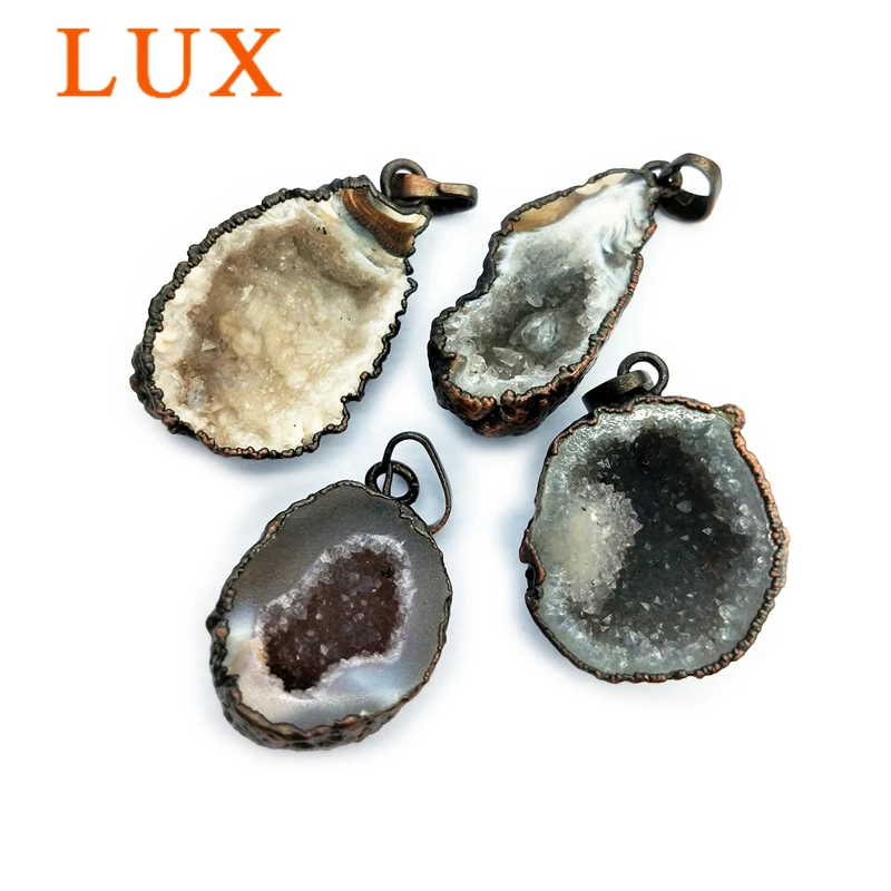 Роскошный кулон агат друза подвеска друзовые подвески Агаты Подвески с