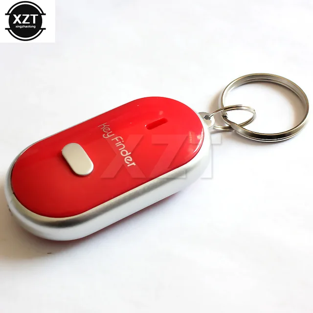 Mini Whistle Anti Lost Key Finder Wireless Smart Flashing Beeping Remote Lost Keyfinder Locator Tracker LED Light for Key Wallet 2