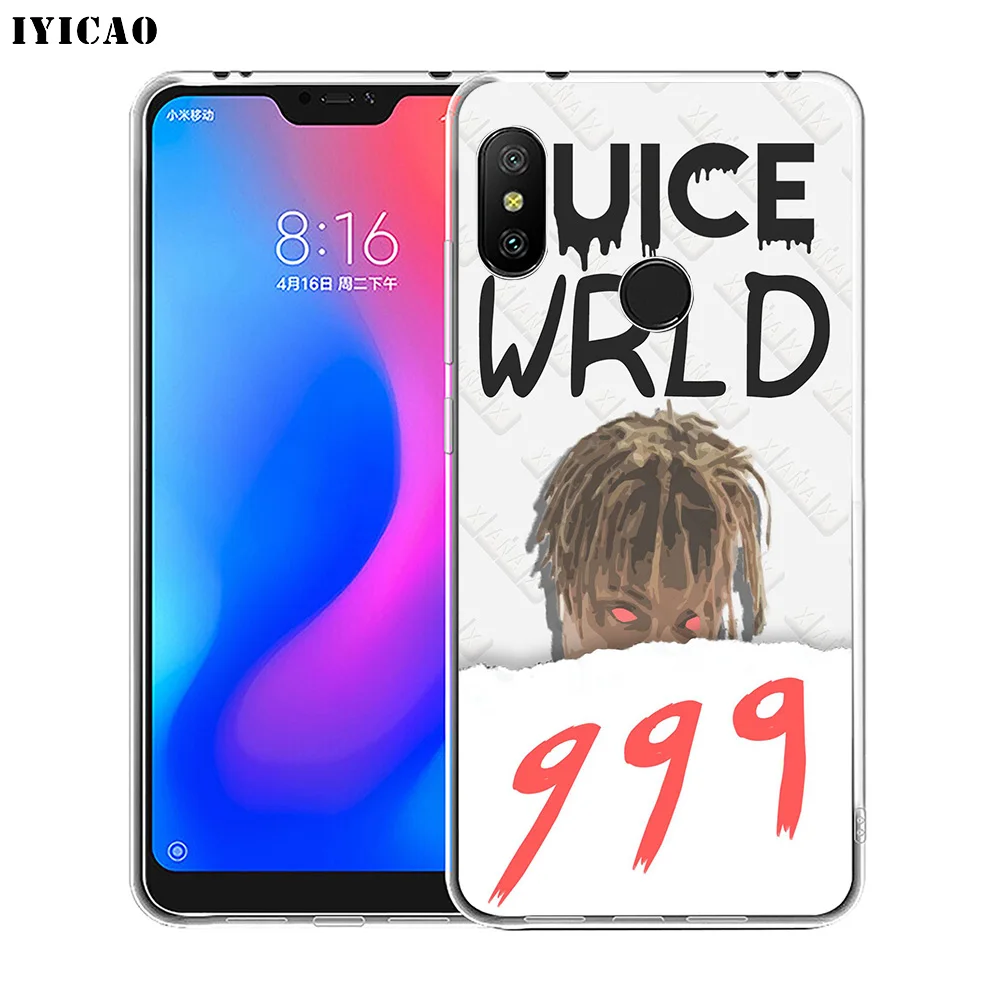 IYICAO Juice WRLD 999 Мягкий силиконовый чехол для телефона Xiaomi Redmi 4A 5A 6A Note 7 6 5 Pro Plus 4X Prime