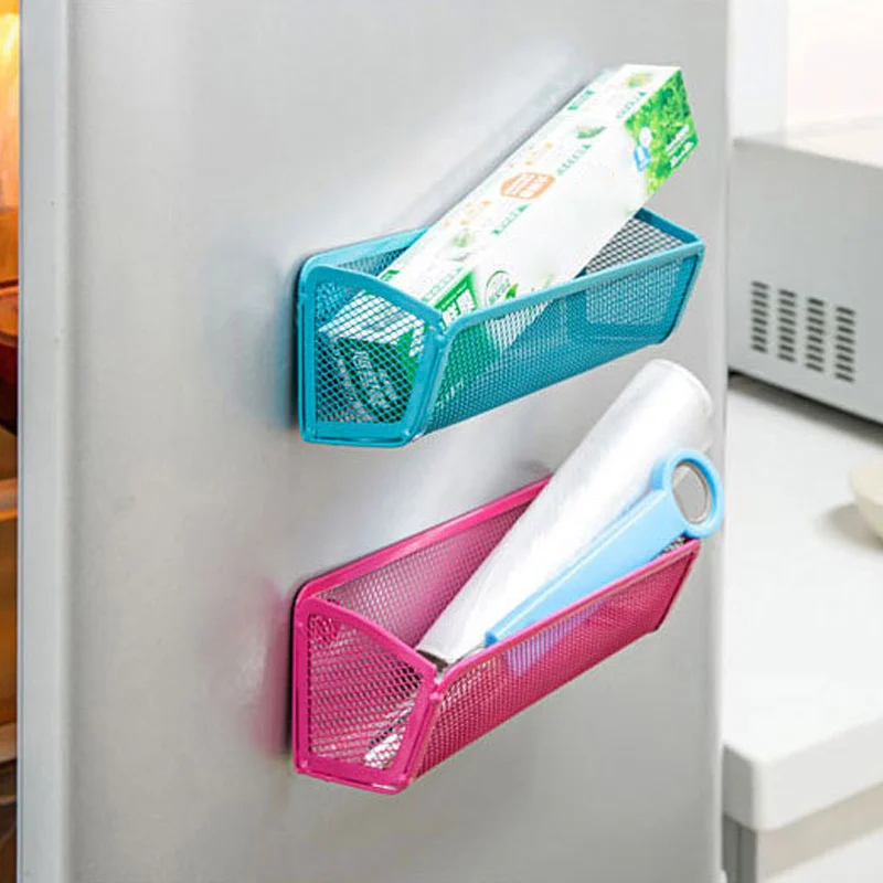 Магнитные адсорбционные аксессуары для холодильников портативная корзина