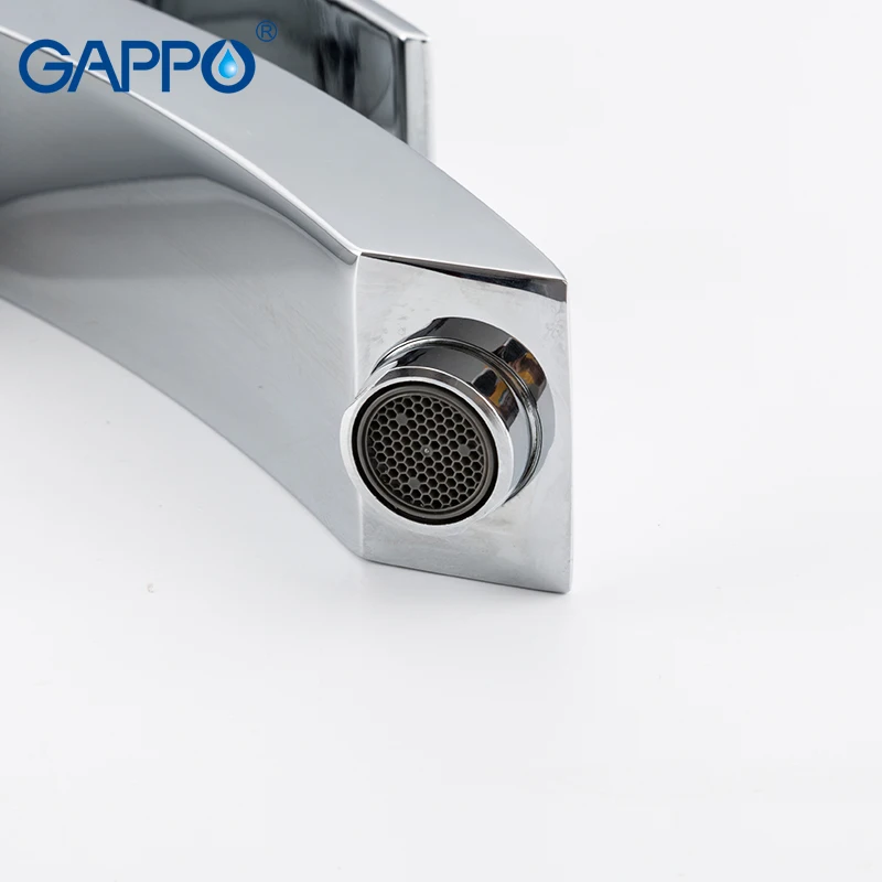 Смеситель из латуни GAPPO высокий кран для раковины в ванной комнате водопад |