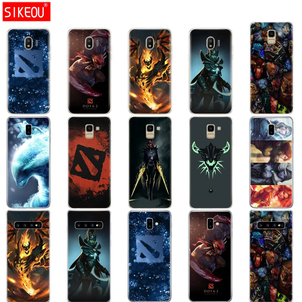 Чехол для Samsung galaxy J2 core J8 j6 j4 PLUS 2018 чехол samsung s10 SE plus Shadow Fiend Dota 2|Бамперы| |