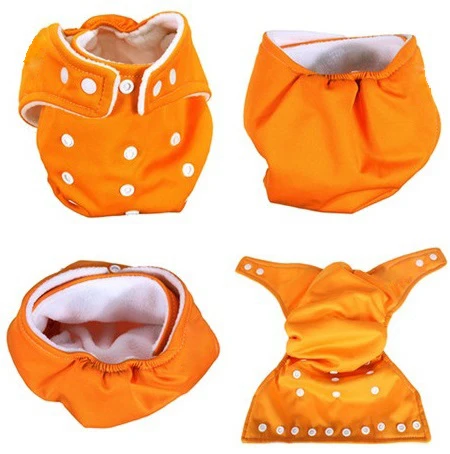 5 шт./лот модные регулируемые мягкие подгузники для новорожденных из