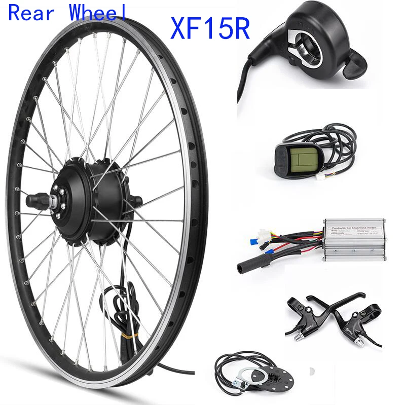 MXUS XF15R заднее моторное колесо 36В 350 Вт Ebike комплект для переоборудования