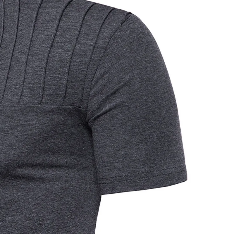 Pui men tiua 3XL летние базовые футболки мужские с коротким рукавом и круглым вырезом