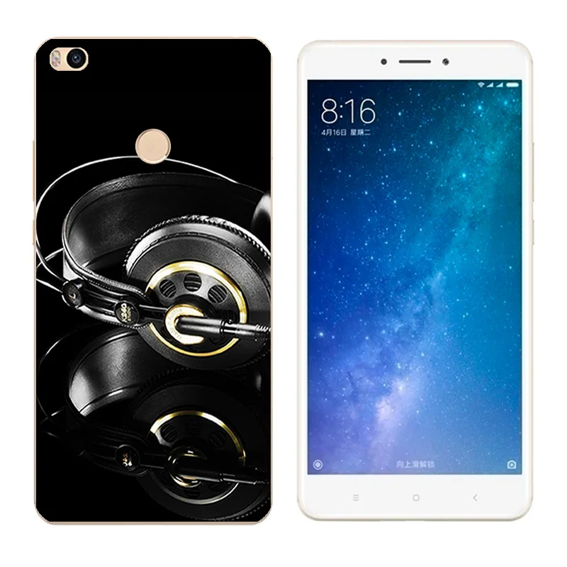 Чехол для Xiaomi Mi Max2 крышка с пейзажем силиконовый чехол Max 2 чехлы телефонов Xiomi |