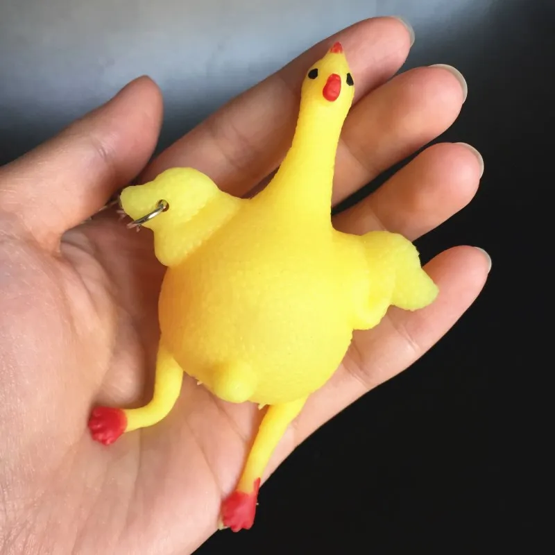 1 шт. Детские креативные забавные курицы яйцо Несушка игрушка для вечеринки