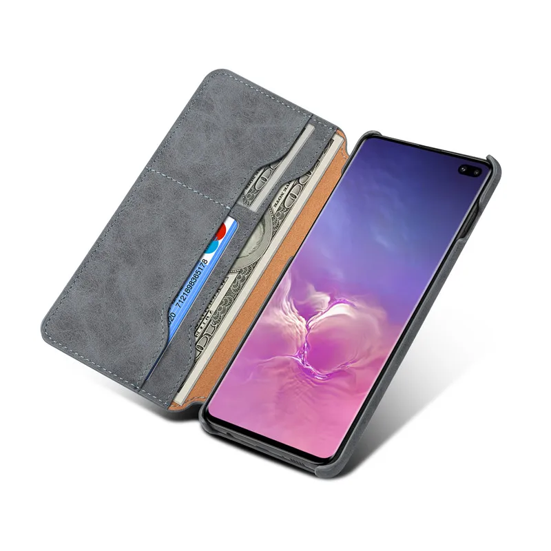 Newisdom для samsung s10 Чехол кожаный кошелек Чехол Galaxy S10 плюс Чехол s10e(полиуретан) С Откидывающейся Крышкой и отделением для карт для мужчин s9 бизнес