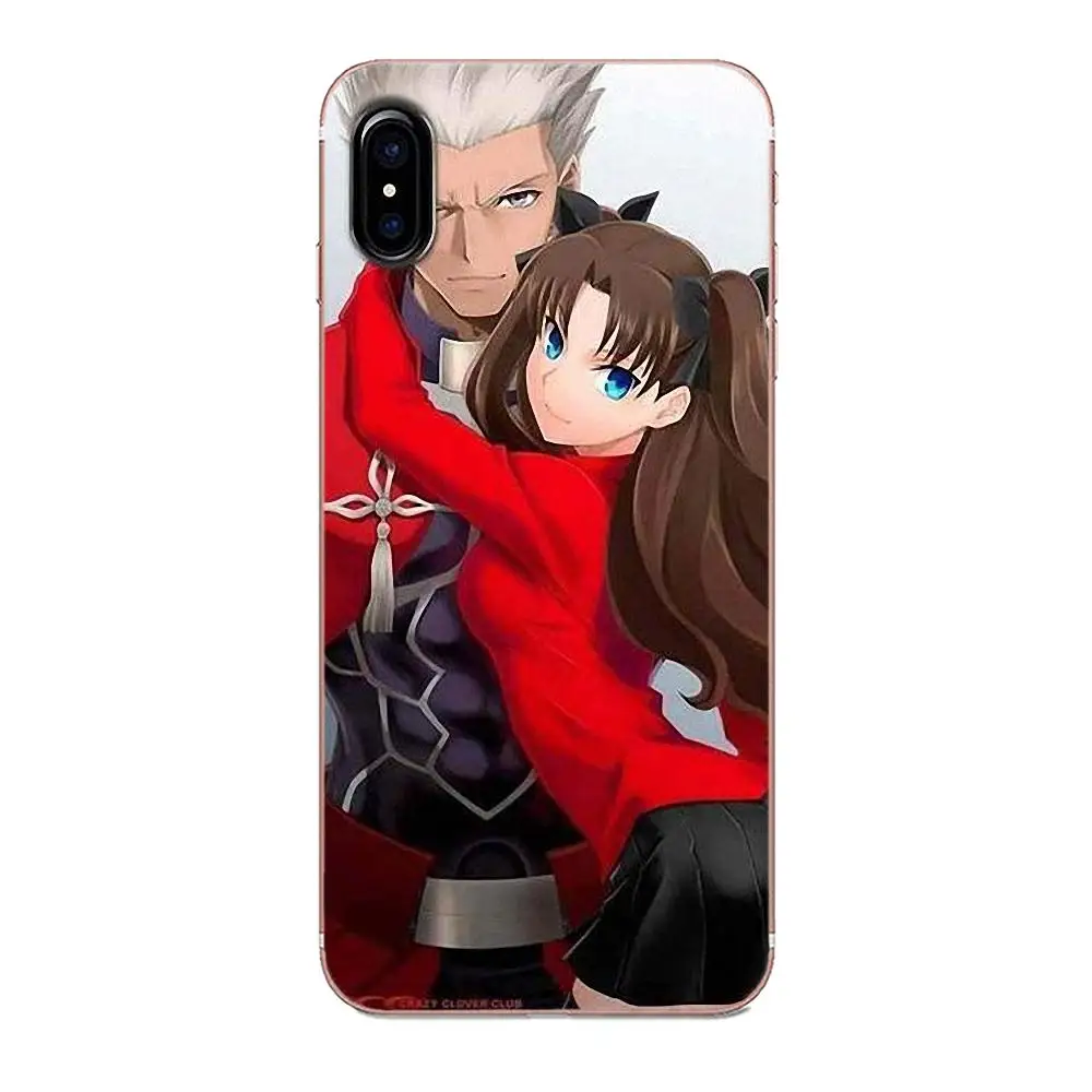 Fate Zero Stay Night Saber для Galaxy Grand Alpha G850 Core2 Prime S2 I9082 A3 A5 A7 On5 On7 2015 2016 2017 мягкий с рисунками