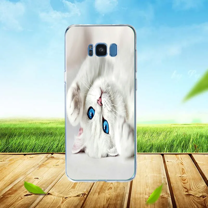 MPCQC Animal Cat Patterned TPU Silicon Phone Case for Samsung Galaxy S9 S8 Plus A8 2018 A6 A5 A7 j6 j8 J4 j7 note 8 9 Cover case |