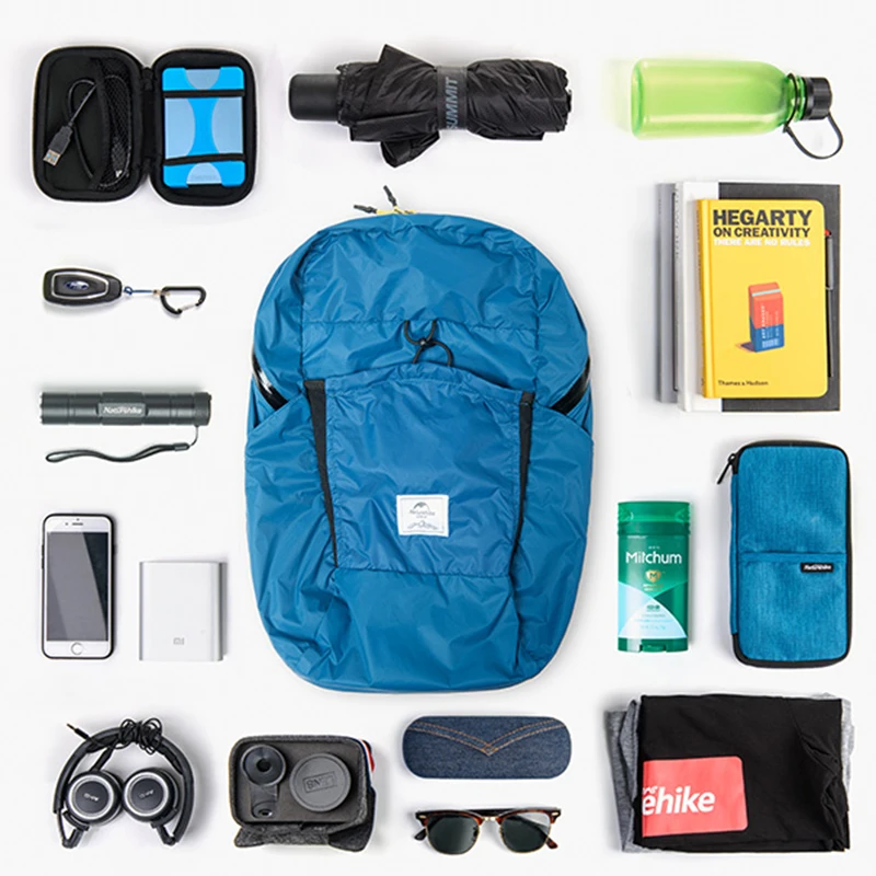 Naturehike 25L Cordura ткань 30D нейлоновая сумка для бега Легкая спортивная складной рюкзак