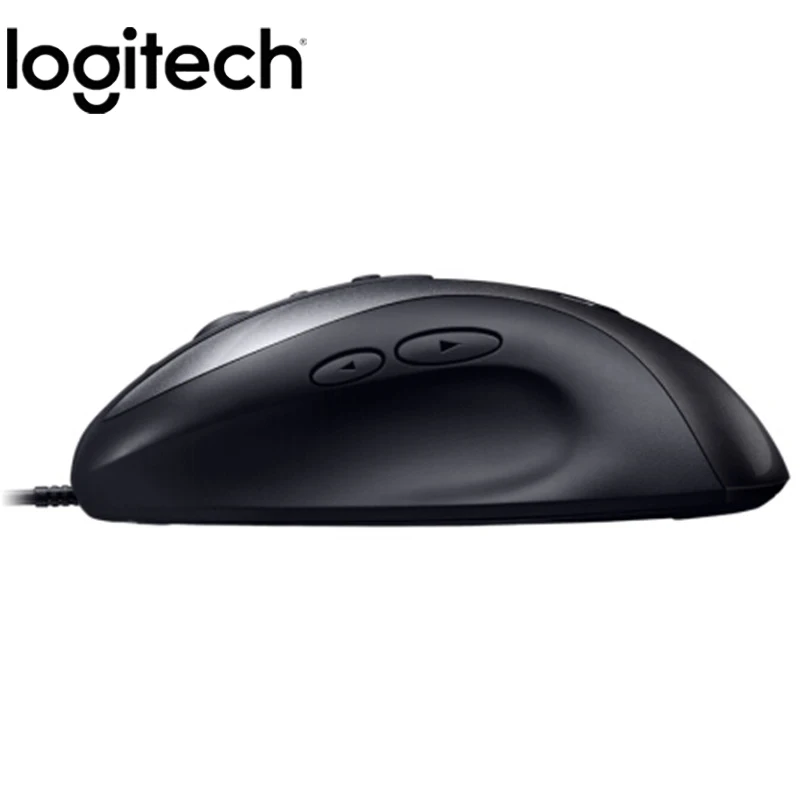 Оригинальная легендарная игровая мышь Logitech MX518 с 16K DPI HERO Engine проводная Legend Reborn для