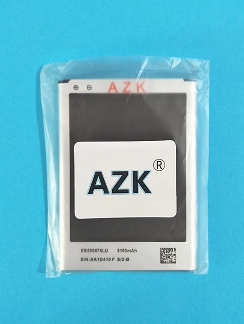 Аккумулятор AZK EB595675LU N7100 для Samsung Galaxy Note 2 аккумулятор E250 LTE N7105 N7102 T889 L900 Verizon i605 N7108D