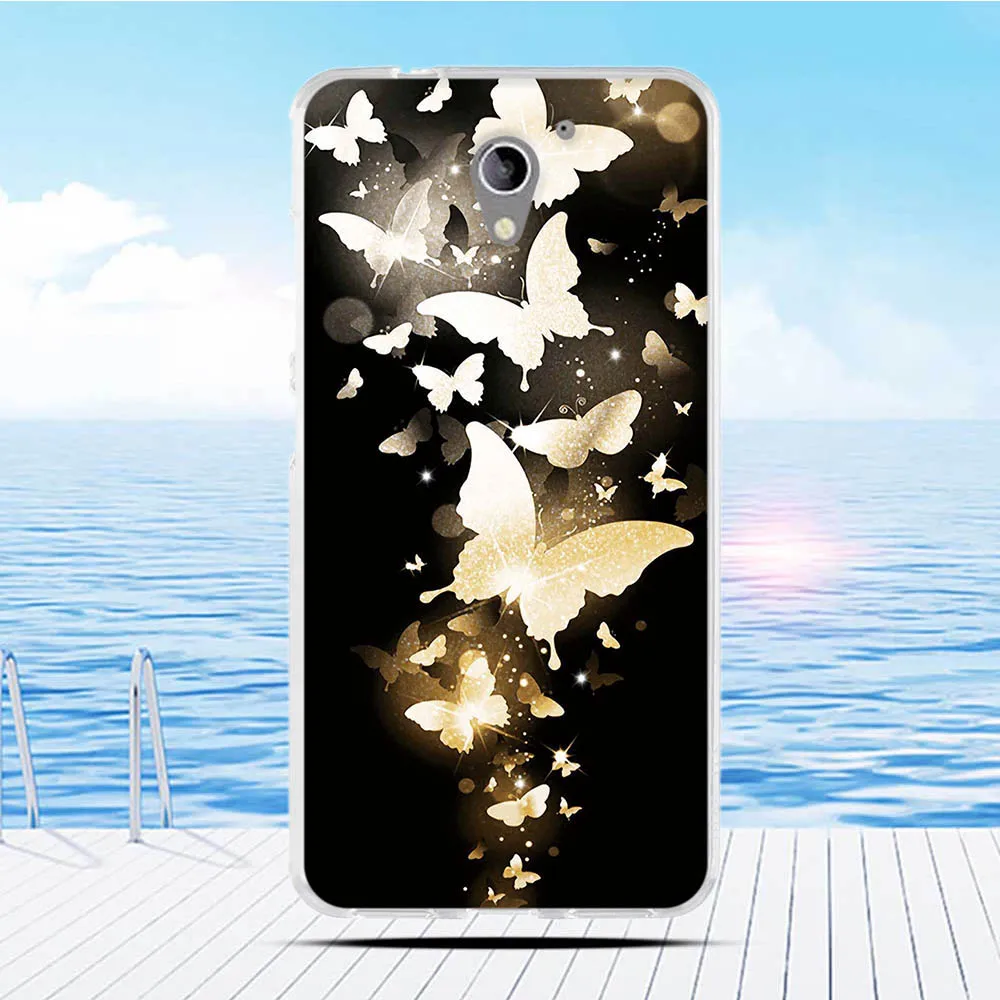 Чехол для ZTE Blade A510 BA510 мягкий силиконовый чехол из ТПУ с 3D рельефным рисунком |