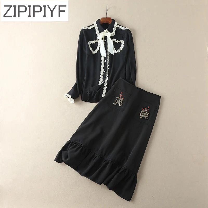 Zipipiyf Новое поступление 2018 Костюмы Двойка комплект Для женщин Мода Наборы для