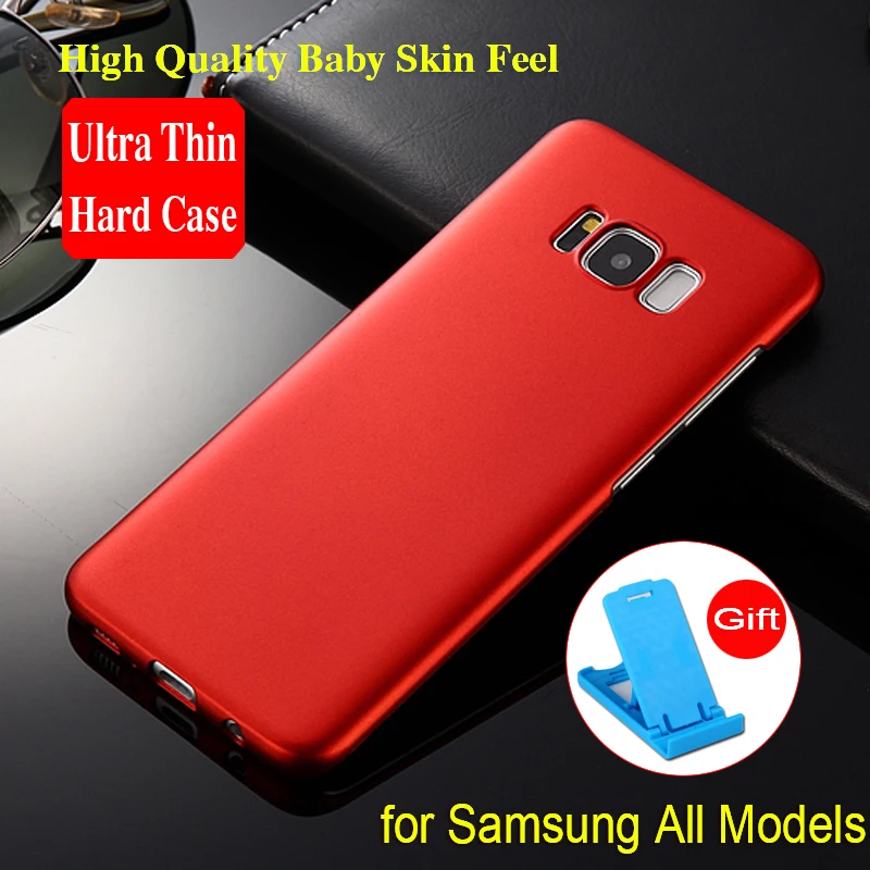 For Samsung Galaxy S7 edge Case for S8 Plus Cover Note 8 Phone Shell All Model JCDA Brand Matte Hard PC Fashion Men Women |